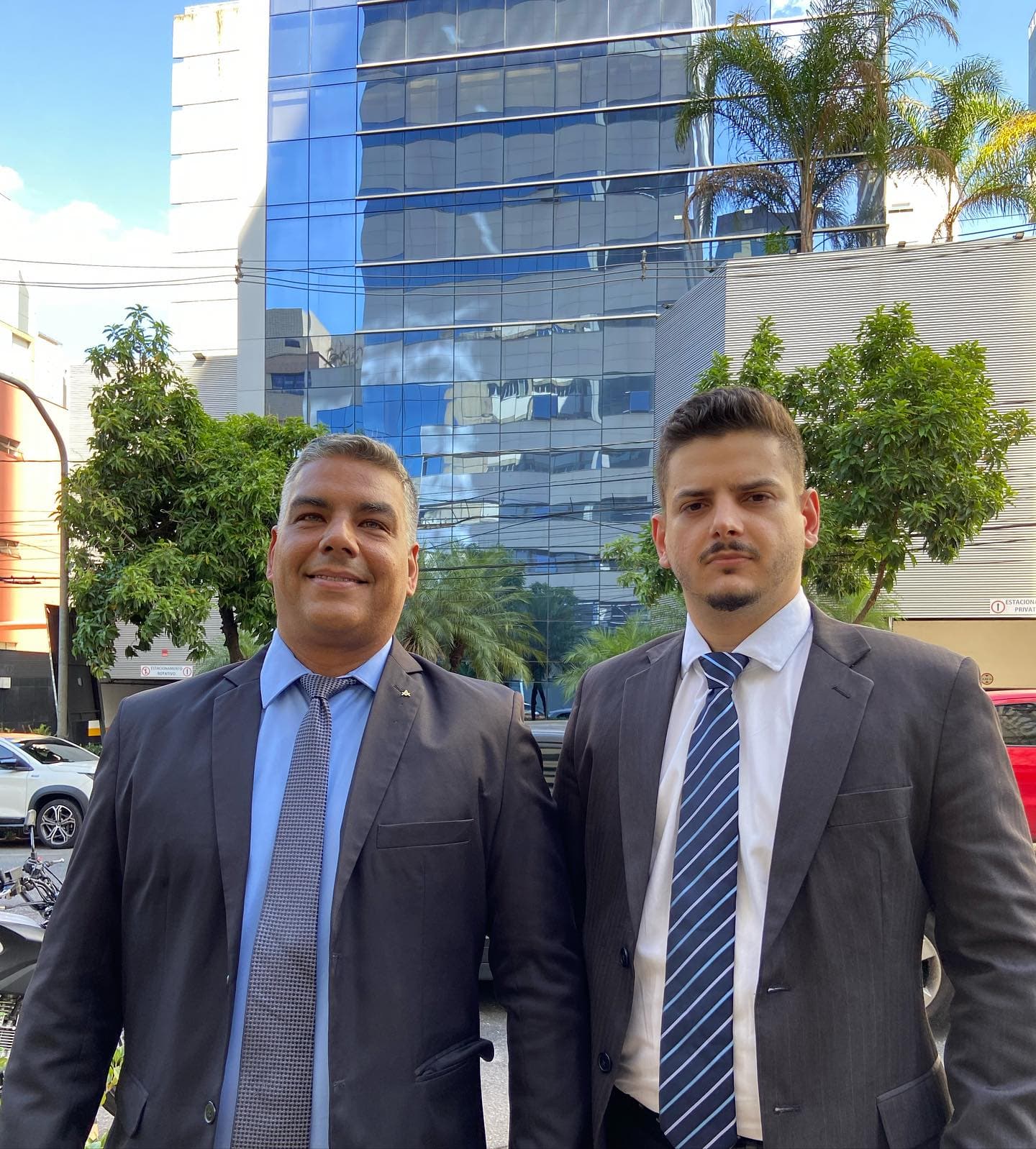 Os sócios Dr. Paltiel Rocha e Dr. Thomaz Vargas